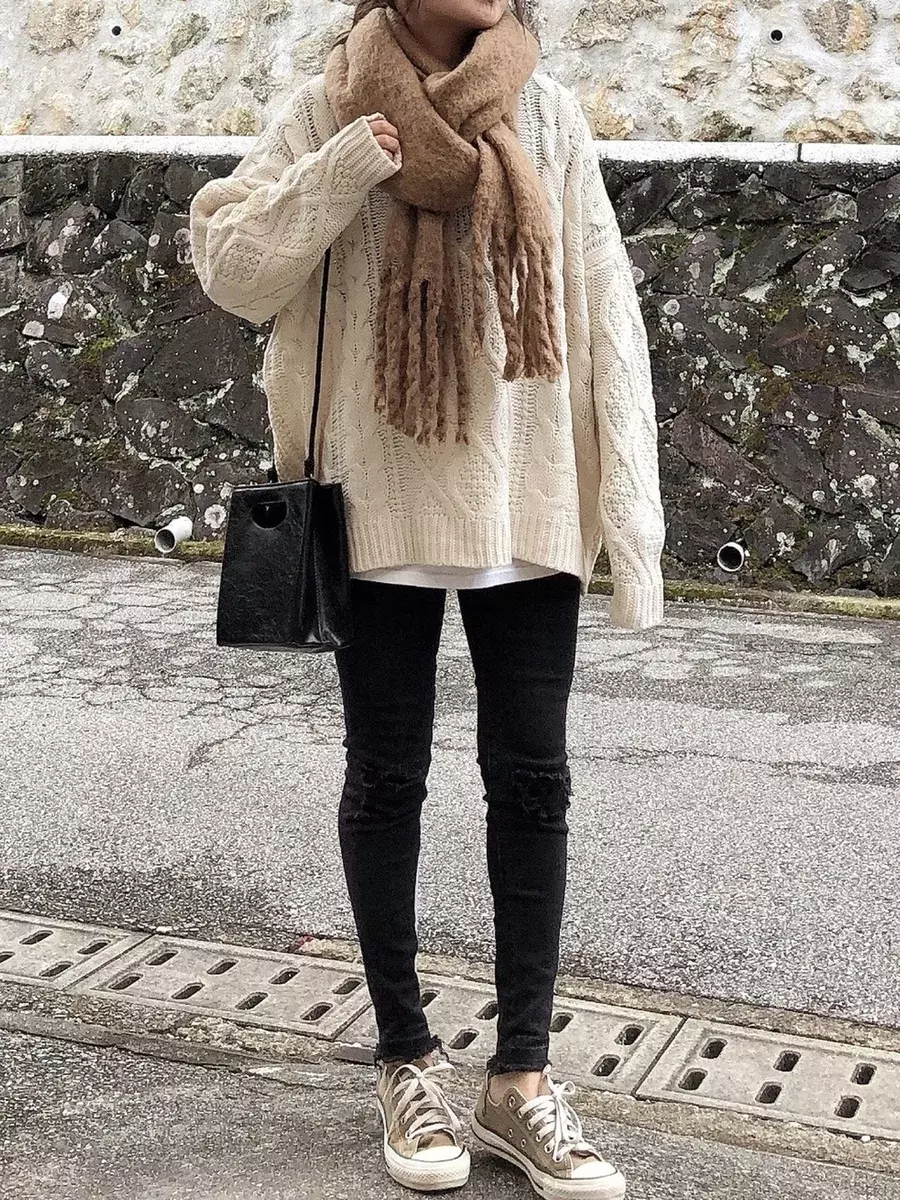 冬ファッションにモテをプラス モコモコでかわいい マフラーコーデ まとめ ローリエプレス