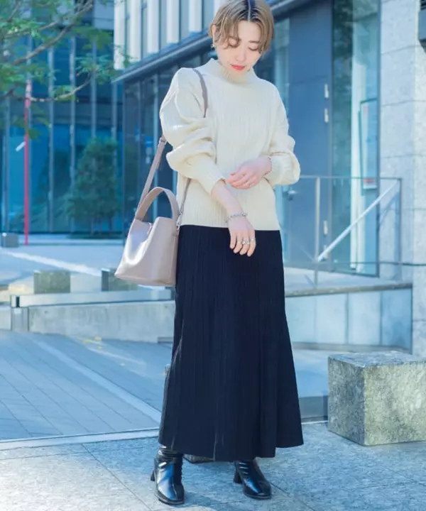 美人すぎない アラフォーコーデは トレンド シンプル がコツ ローリエプレス