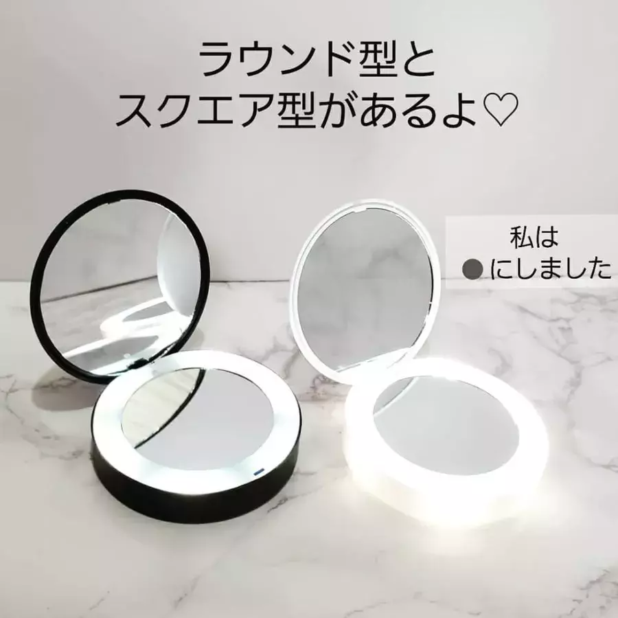 100均が本気だしてきた セリア の ライトコンパクトミラー が優秀すぎ ローリエプレス