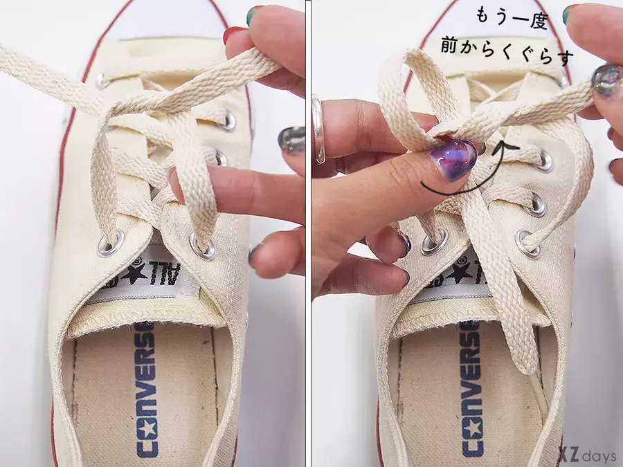 数ある中から厳選 簡単 本当に解けない 靴紐の結び方 2パターン ローリエプレス