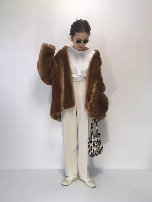 脱 オバさん やりすぎないファーコートの着こなし方法 ローリエプレス