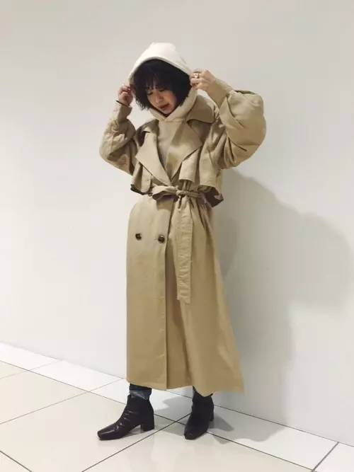 今っぽトレンチコートコーデ みんなと一緒 にちょっぴり個性をon ローリエプレス