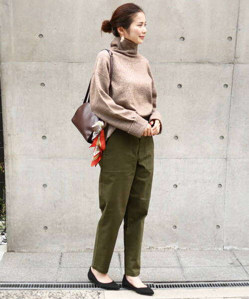 結局 一番万能 ベージュニットは冬コーデに必要不可欠アイテム ローリエプレス