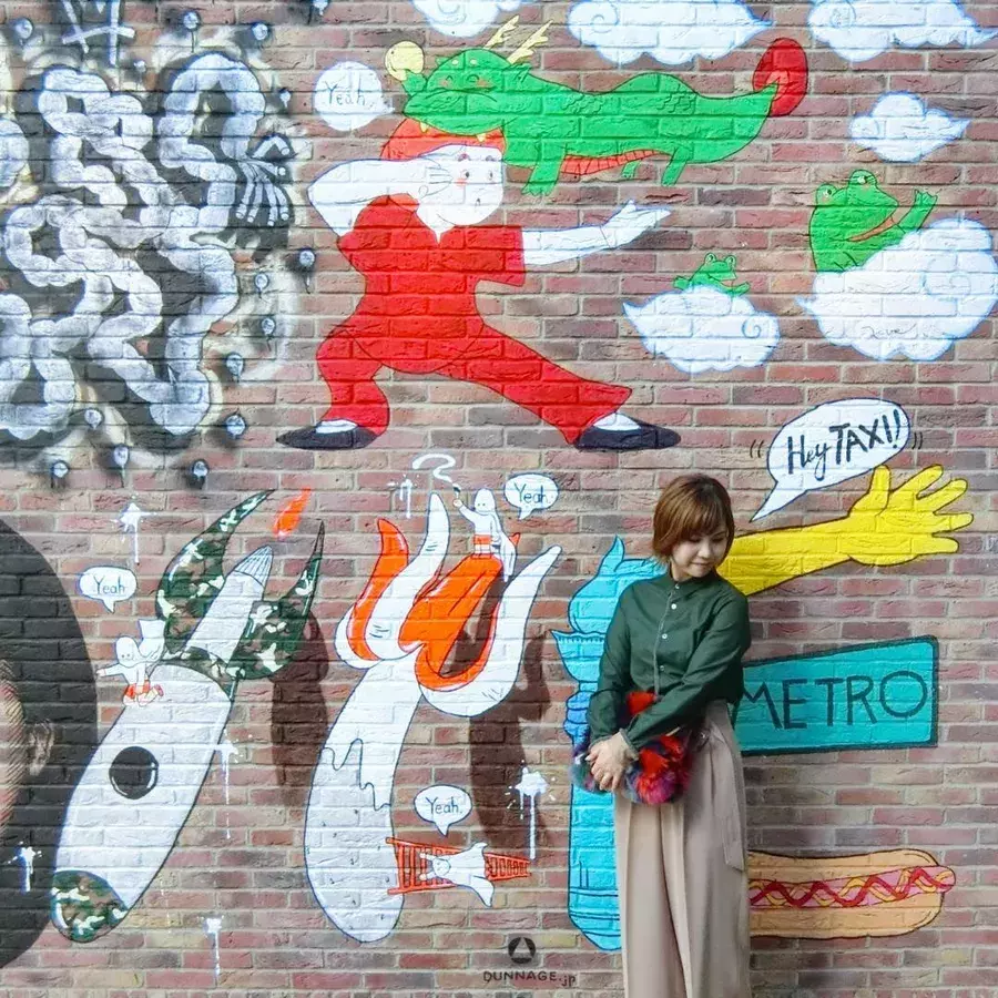 インスタ映え抜群 １度は行きたい世界のウォールアート ローリエプレス