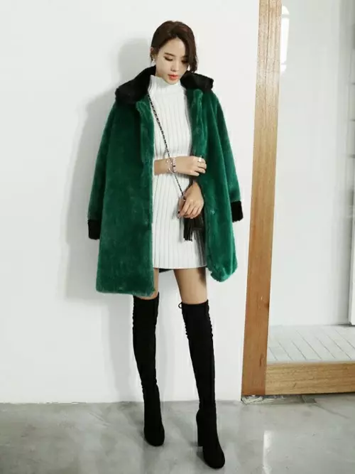 韓国で大流行している ロングブーツ を使ったコーデ ローリエプレス
