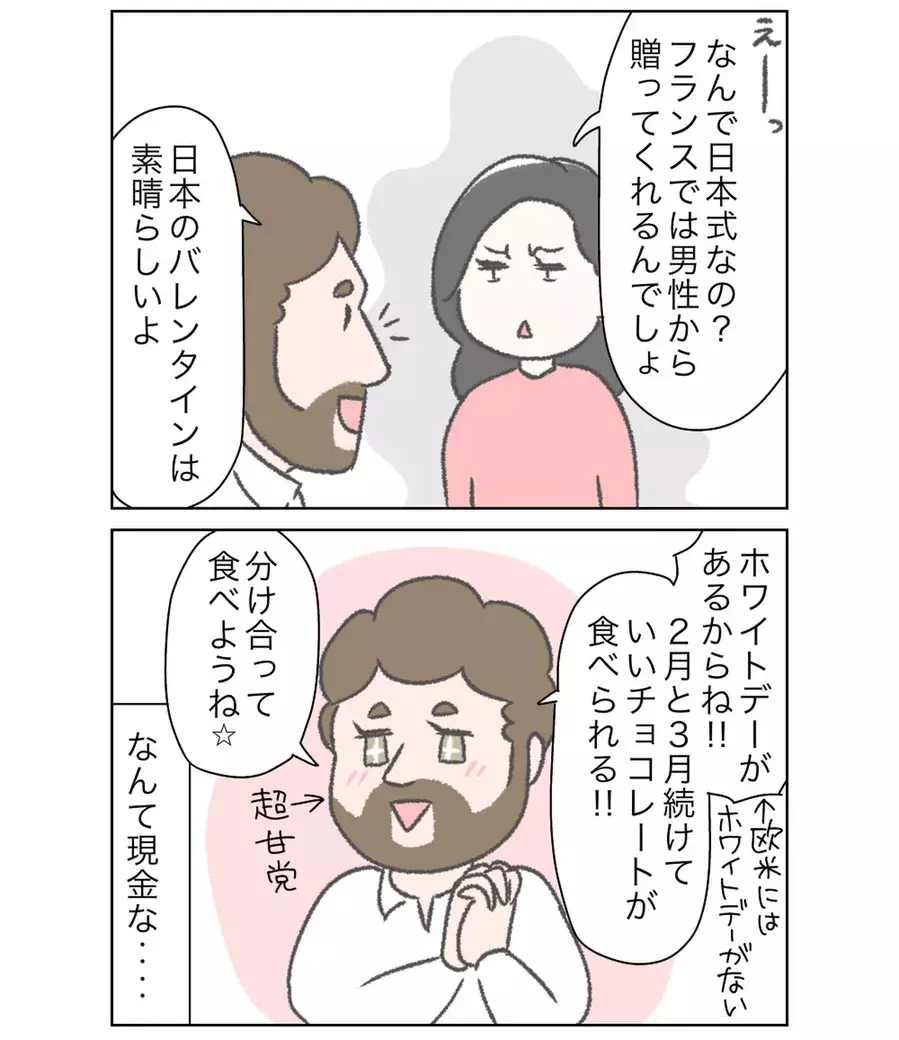 カップル漫画 ロマンチックじゃないバレンタイン ローリエプレス