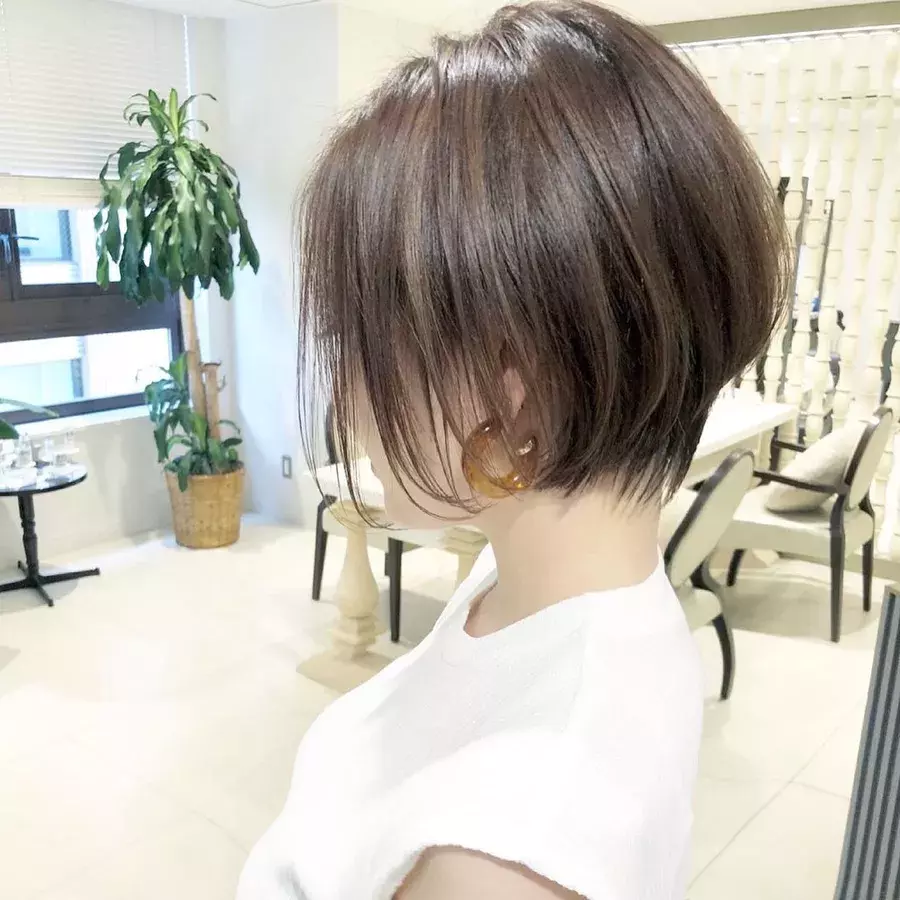 ボーイッシュ感たまらん ショートボブ 似合わせカット ローリエプレス ボーイッシュ感たまらん ショートボブ 似合わせカット ローリエプレス