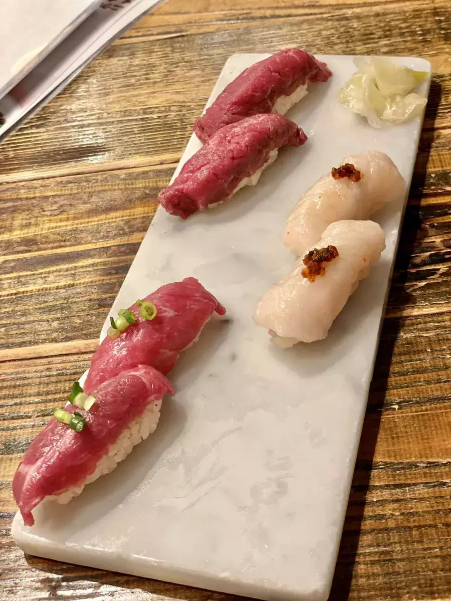 北千住 肉寿司 コスパ最強 気になる 毛沢東から揚げ って ローリエプレス 北千住 肉寿司 コスパ最強 気になる 毛沢東から揚げ って ローリエプレス