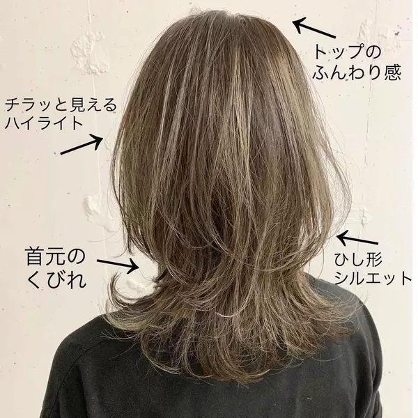 襟足長め ウルフヘア が今っぽい 人気ヘア特集 ローリエプレス