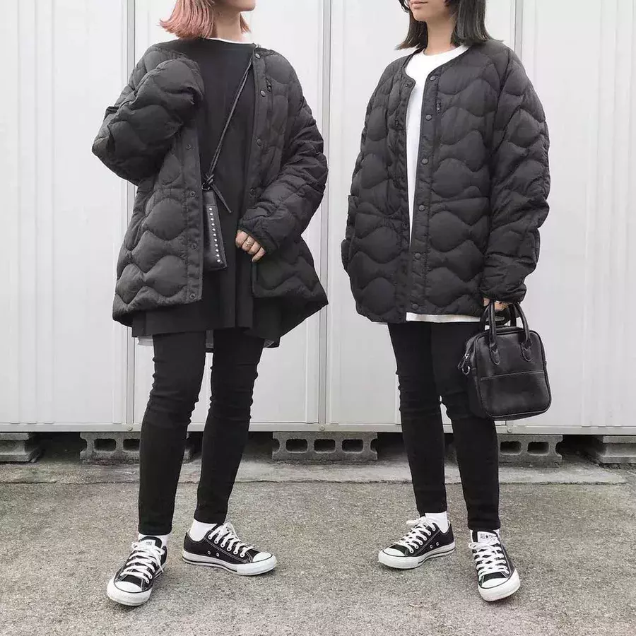 もう 離れられん ユニクロ の ダウンジャケット は黒一択 ローリエプレス