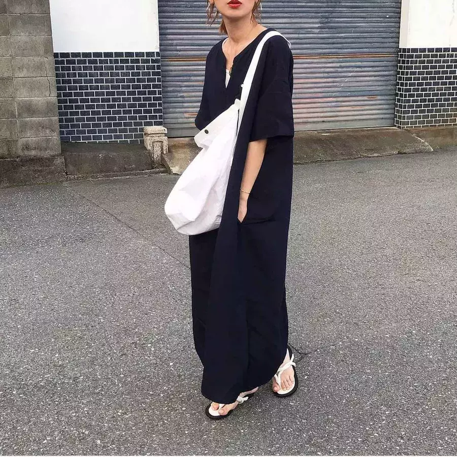 忙しい朝の救世主 ユニクロ で見つけた1枚でキマるワンピース ローリエプレス