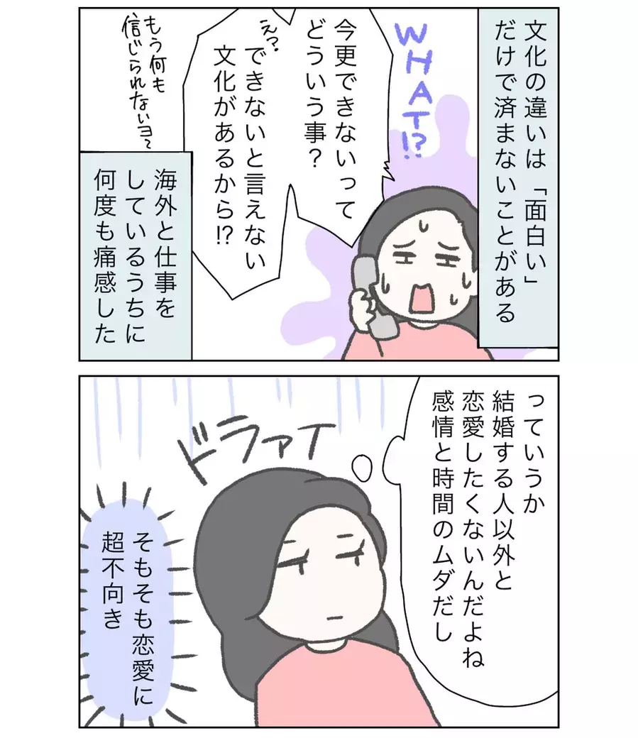 漫画 国際結婚はじめました お付き合いするまで１ ローリエプレス