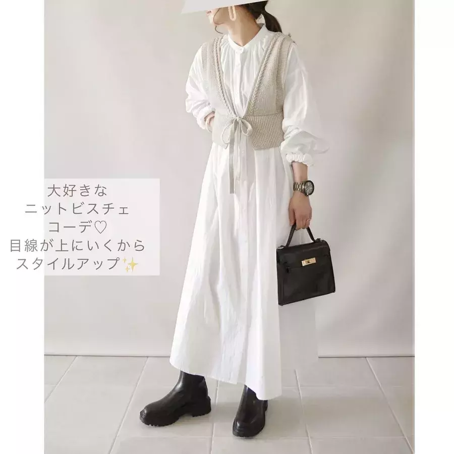 年中使いたい Gu の新作 白シャツワンピ の今風着こなし術 ローリエプレス 年中使いたい Gu の新作 白シャツワンピ の今風着こなし術 ローリエプレス