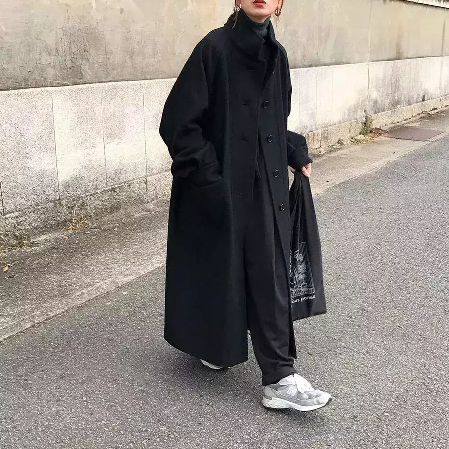 アラサー 歓喜 黒アウター 上質な 大人コーデ 完成 ローリエプレス