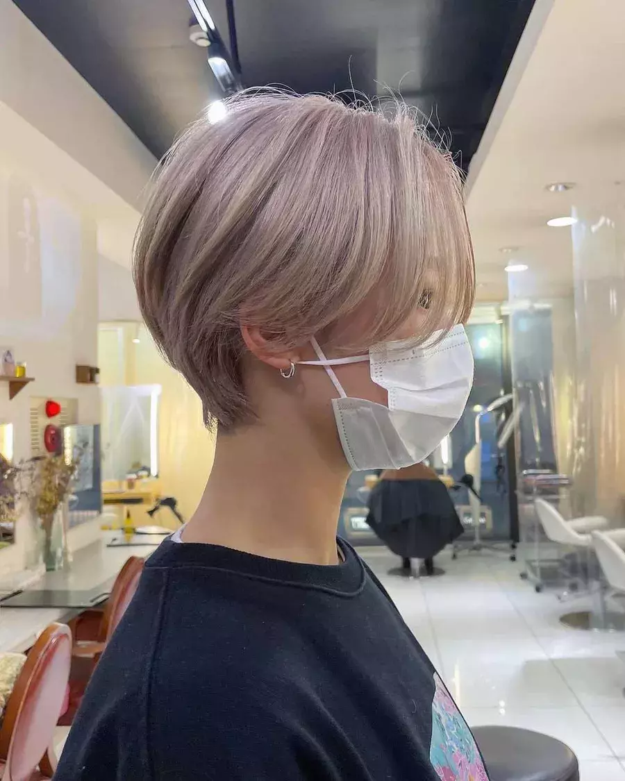 カッコよさmax ハンサムショート ハイトーンカラー 4選 ローリエプレス