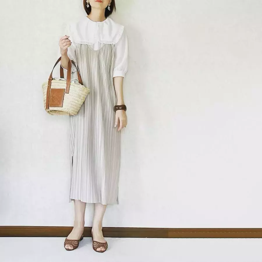 絶対プチプラに見えん しまむら おしゃれさんが厳選した 大人ワンピ コーデ ローリエプレス