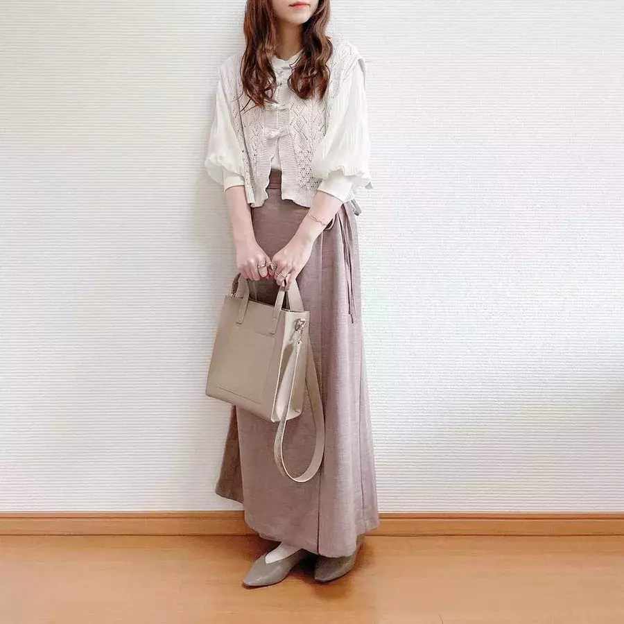 隙のありそうな抜け感を演出する しまむら ほんわか女子コーデ ローリエプレス