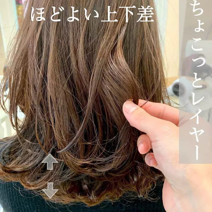髪型迷子集合 スタイリング簡単 くびれレイヤー でイメチェン ローリエプレス
