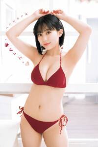 HKT48田中美久、真っ赤でセクシーな水着姿を披露！「“オトナみくりん”もたくさん堪能して」