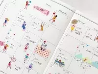 マネするだけでかわいく書ける手帳術が満載 大人かわいい手帳 ノートの書き方 ローリエプレス