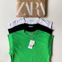 プチプラアイテムで二の腕カバー！「ZARA」リブ編みTシャツが想像以上