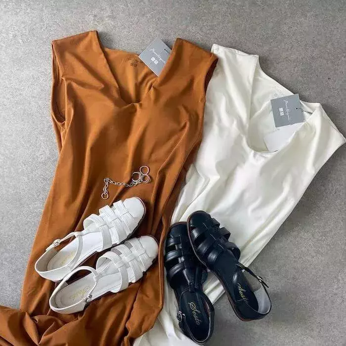 3000円以下でひんやり美シルエット ユニクロ カップ付きワンピ ローリエプレス 3000円以下でひんやり美シルエット ユニクロ カップ付きワンピ ローリエプレス