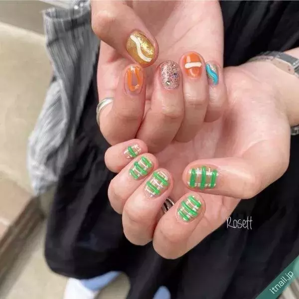 目を引くぷっくり感で差をつけて 立体チェック柄ネイル7選 ローリエプレス 目を引くぷっくり感で差をつけて 立体チェック柄ネイル7選 ローリエプレス