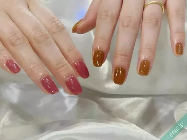 シンプルでもオシャレ セルフで真似したい ちぐはぐネイル 帖 ローリエプレス シンプルでもオシャレ セルフで真似したい ちぐはぐネイル 帖 ローリエプレス