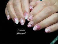 超かわいい♡ピンク系の桜ネイルで指先から春を取り入れよう