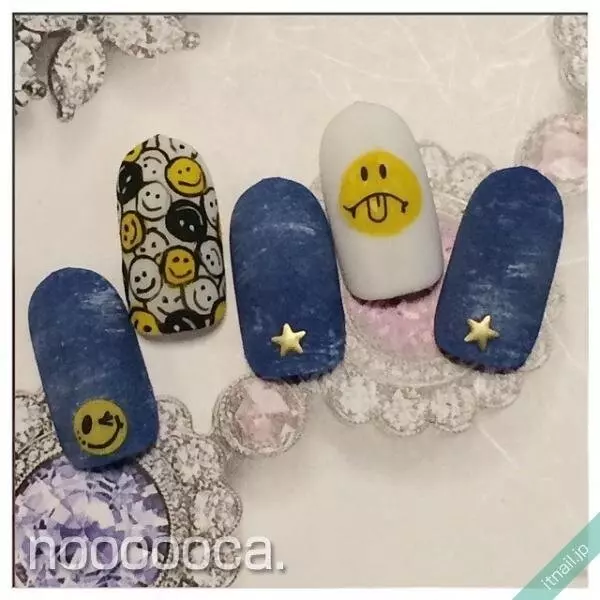 どのネイルアートと合わせる カジュアルだけじゃない デニムネイル デザイン ローリエプレス