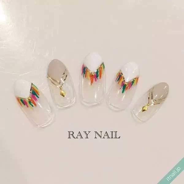 ゆびさきエスニック フリンジアートで作るネイルデザイン ローリエプレス ゆびさきエスニック フリンジアートで作るネイルデザイン ローリエプレス