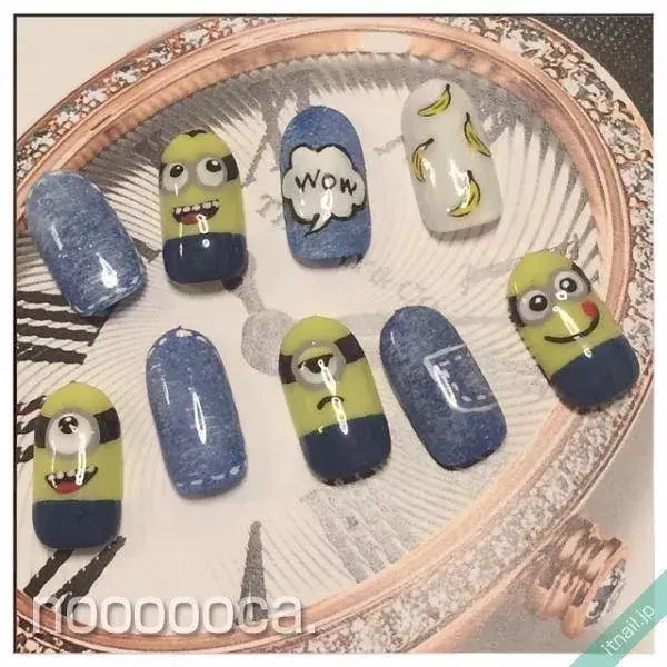 大人っぽいミニオンネイルも バラエティに富んだデザインたち ローリエプレス
