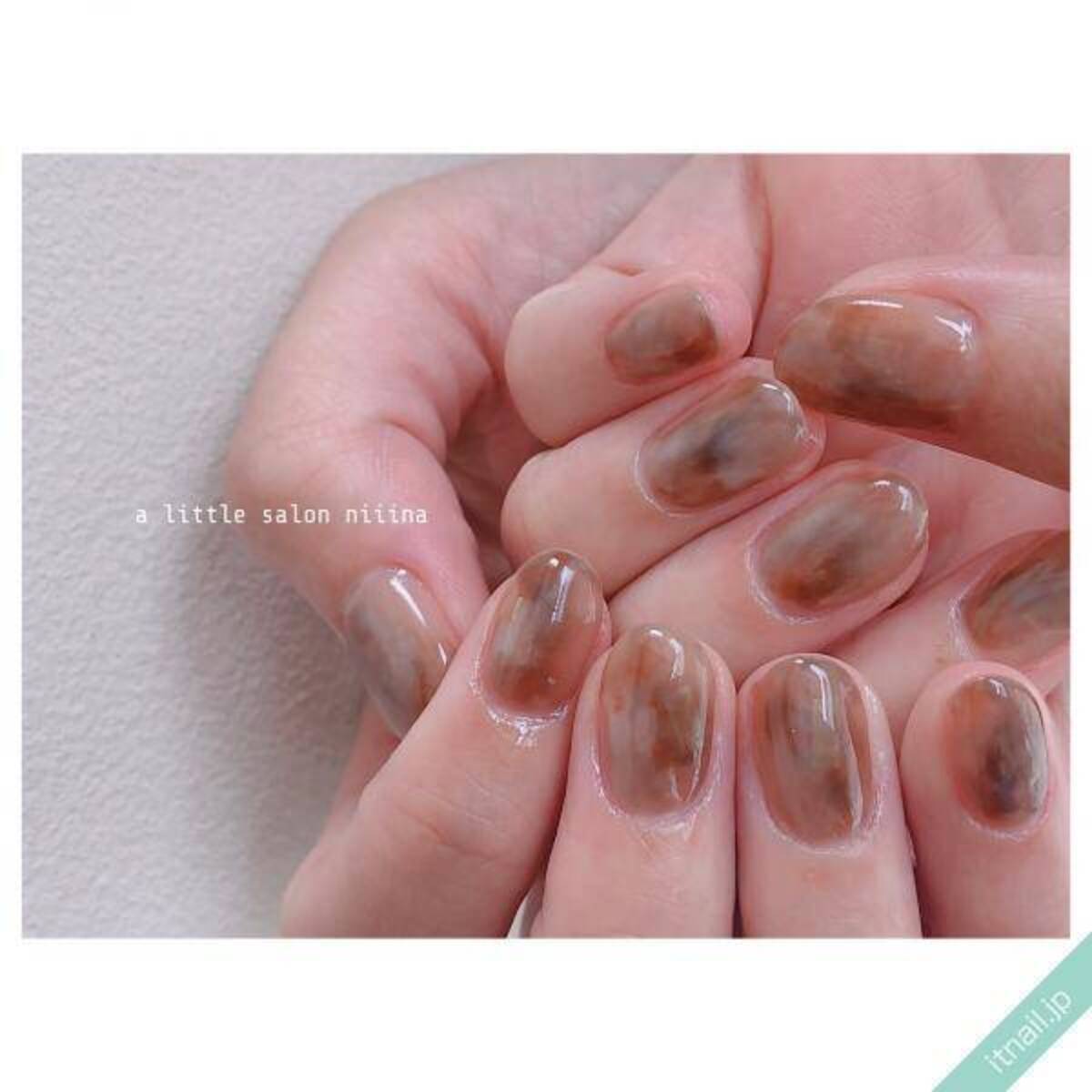 春には春のべっ甲ネイル トーンで味わう季節感 ローリエプレス