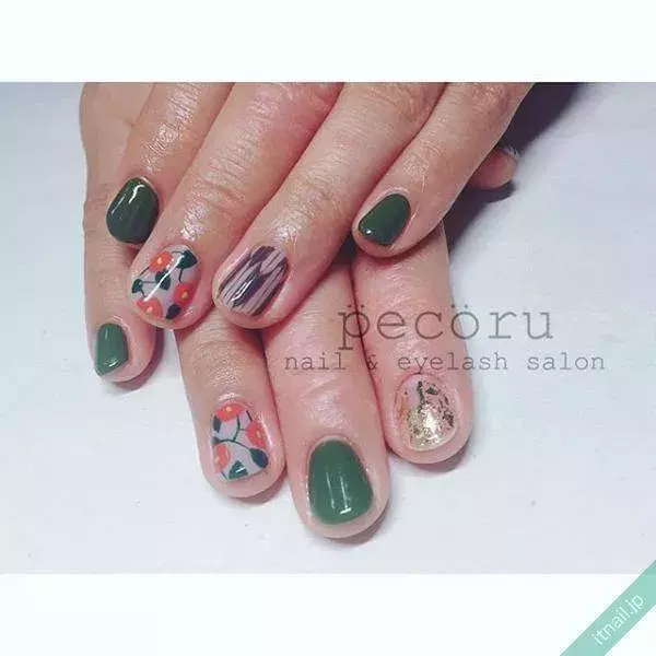 和な柄を取り入れて 矢羽柄をアートして作るネイルデザイン特集 ローリエプレス 和な柄を取り入れて 矢羽柄をアートして作るネイルデザイン特集 ローリエプレス