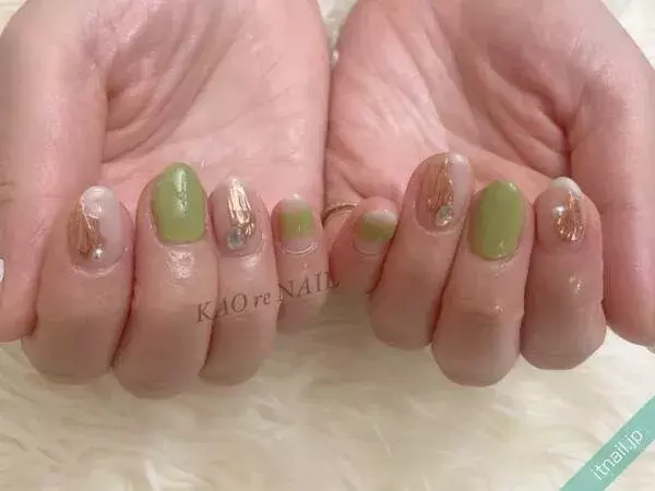 ピスタチオグリーンネイル でテイスティなハンドを目指そう ローリエプレス ピスタチオグリーンネイル でテイスティなハンドを目指そう ローリエプレス