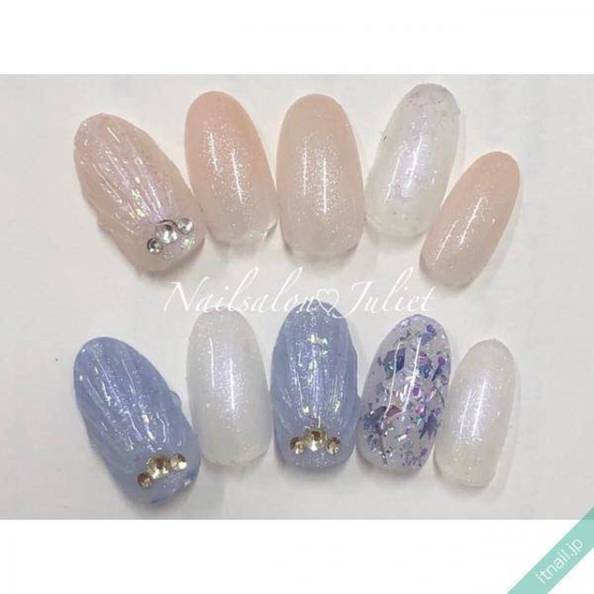 大人かわいい マーメイドアート のハンド フットネイル特集 ローリエプレス