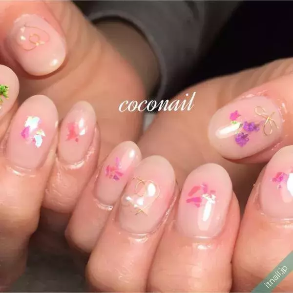 春は押し花 ワイヤーワイヤーネイルがしたい セルフ派さんも ローリエプレス