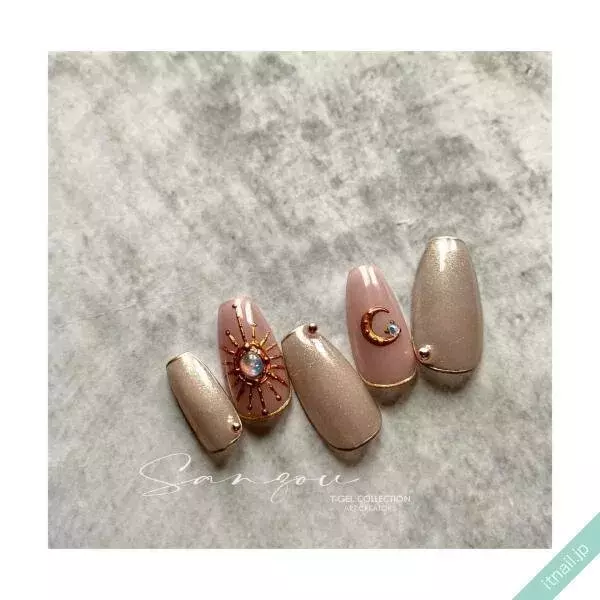 遊び心のある秋ネイルもお任せ クールに決まる スクエアオフ のデザイン集 ローリエプレス