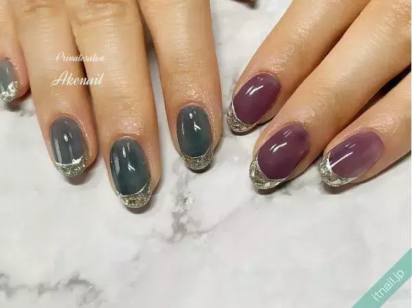 秋 到来 色とデザインで差がつくフレンチネイル特集 21 ローリエプレス