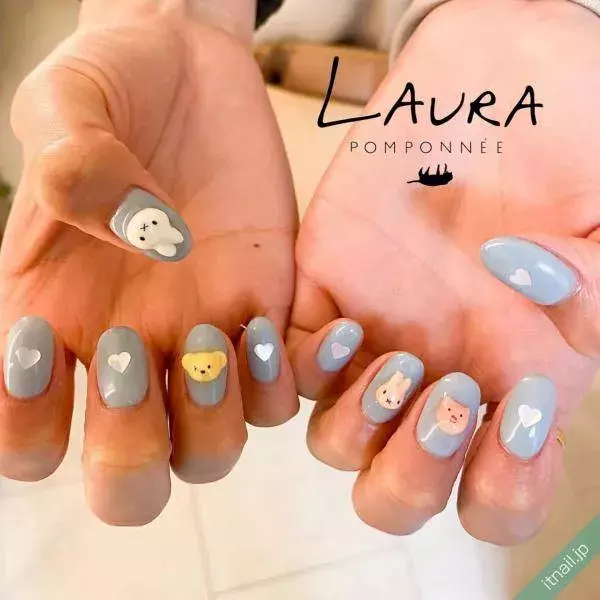 イースターにもピッタリ キュートな うさぎネイル 特集 ローリエプレス イースターにもピッタリ キュートな うさぎネイル 特集 ローリエプレス