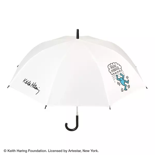 秋雨に使いたい キース へリングのビニール傘がセブン イレブン店舗とセブンネットショッピングで買える ローリエプレス