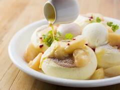 【ドレモルタオ】夏の北海道は「スイーツリゾート」へ。8月限定夏恒例の「桃」を使ったパンケーキが登場！