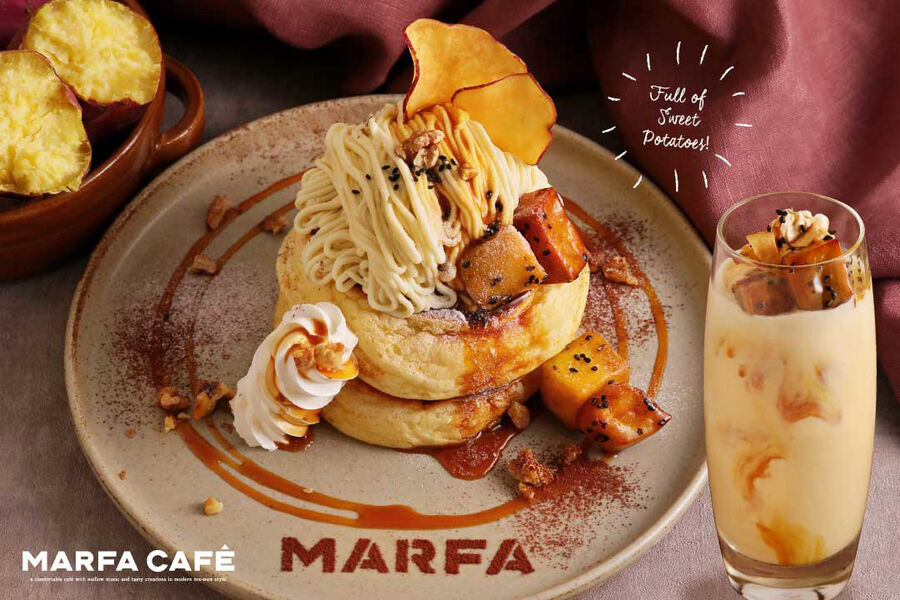 さつまいも尽くしがたまらない♡MARFA CAFEの秋限定メニューに心を奪われての1枚目の画像