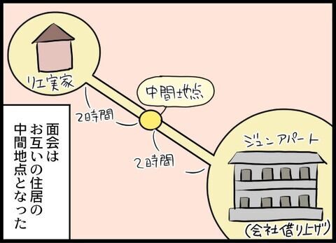 「パパにあいたい～」争ってでも拒否していれば…元夫と娘の面会【出会い系で不倫された件 Vol.35】の3枚目の画像