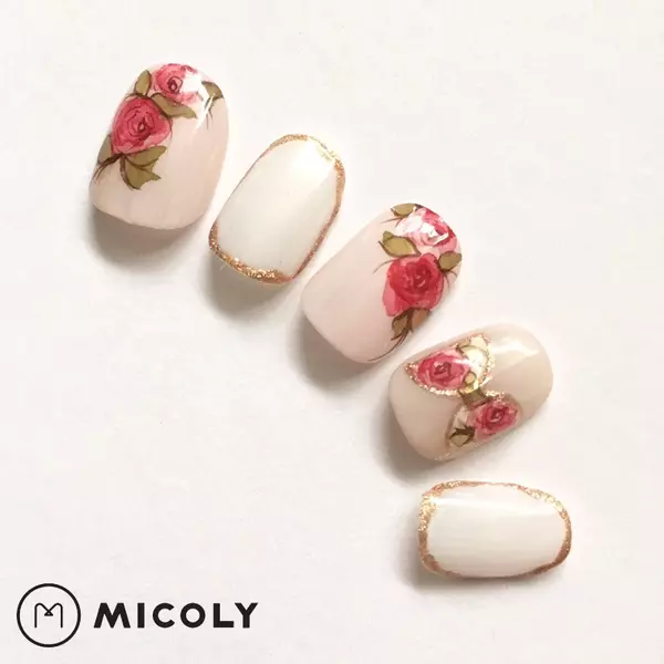 17年春夏トレンドネイルデザイン選 押し花やピンクでかわいく 保存版 ローリエプレス