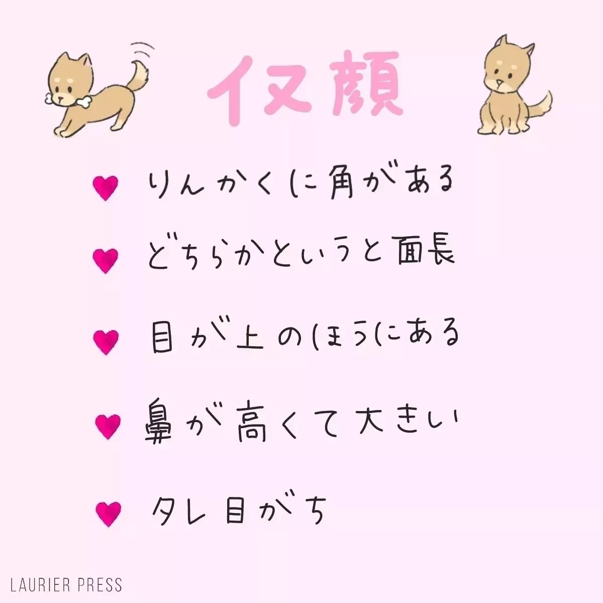 自分に似合うメイク方法って たぬき いぬ顔の特徴を活かしたメイク術 イラスト ローリエプレス