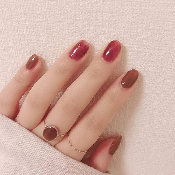 和装と合わせて おすすめ成人式ネイル ローリエプレス