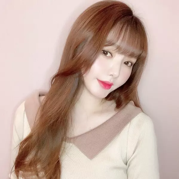 ロング 韓国 女 髪型