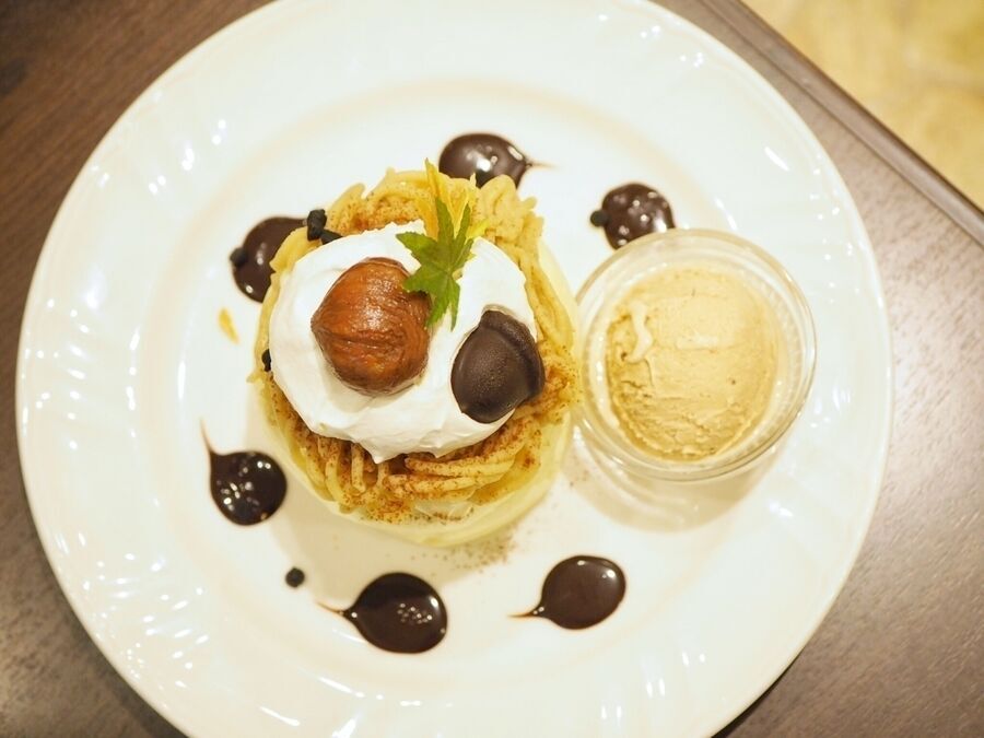 秋スイーツの季節到来♡　モンブランパンケーキが食べられるカフェまとめの9枚目の画像