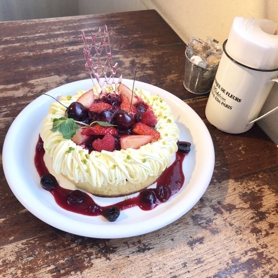 「Berry＆Cherry Pancake」 1650円